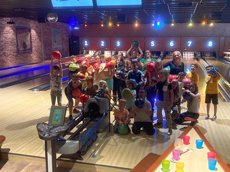 Bowlen met onze jeugd U.K.V. De Halter